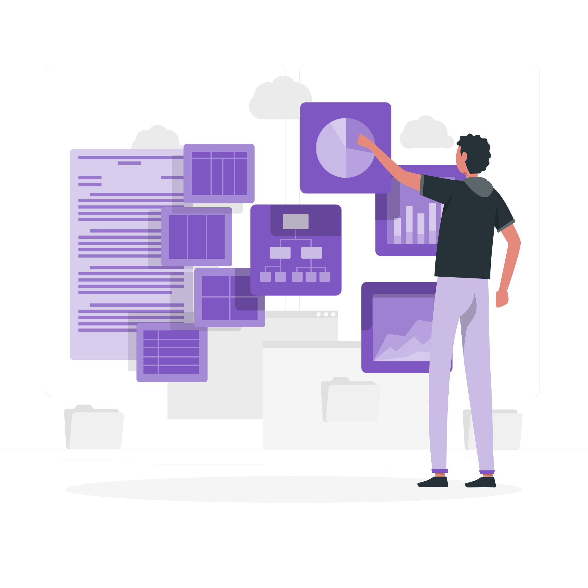 Ilustración sobre diseño UX/UI